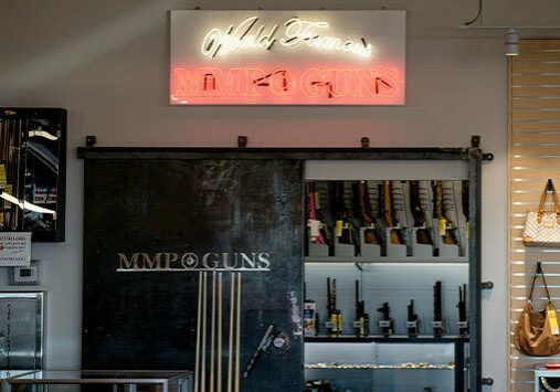 What we Sell - Firearms - Entrance to gun showroom